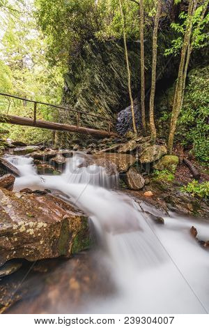 Cascades in the Smoky Mountains of Tennessee, USA.