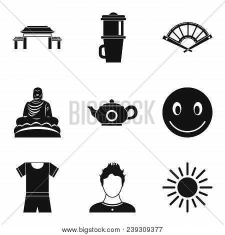 Internship Icons Set. Simple Set Of 9 Internship Vector Icons For Web Isolated On White Background