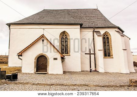 Roman Catholic Church Of St. Anna, Strazky, Slovak Republic. Religious Architecture. Travel Destinat