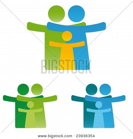 家族のピクトグラム