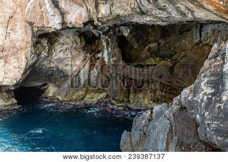 At The Entrance To Neptune's Cave, Sardinia