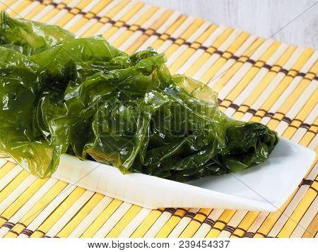 Sea Lettuce - Lechuga De Mar

Edible Green Algae In The Family Ulvacceae. Binomial Name: Ulva Lactut