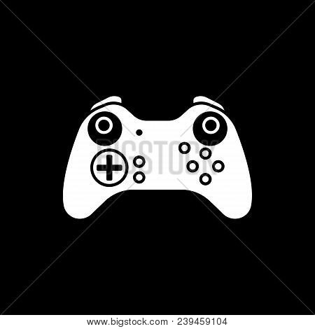 Remote Control Icon. Silhouette Remote Control Vector Icon For Web Design Isolated On Black Backgrou