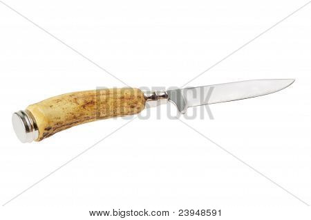 มีดโบราณล่าสัตว์ ด้วยการจับกระดูก