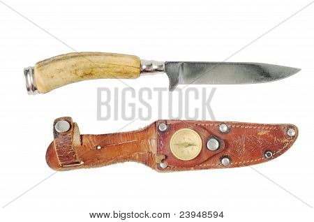 มีดโบราณล่าสัตว์ ด้วยการจับกระดูก