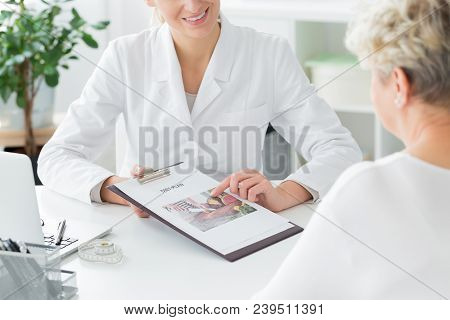 Doctor Telling About Diet Plan