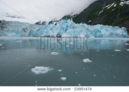 Visa av överraskning glaciär