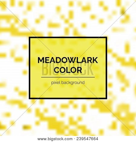 Beautiful Meadowlark Square Background