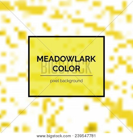 Beautiful Meadowlark Square Background