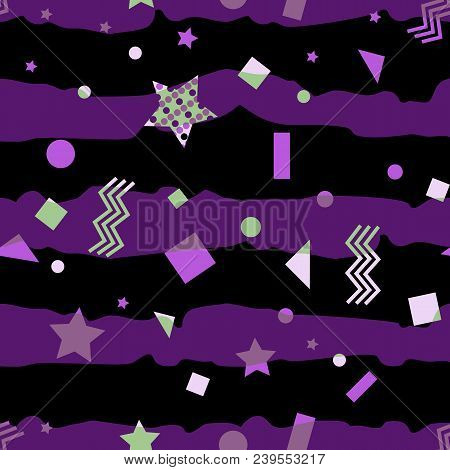 Ultra Violet Stars Background