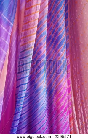 Cortinas coloridas