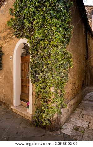Serre Di Rapolano, Tuscany, Italy - The Ancient Village, Typical House