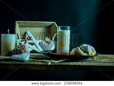 Dough Dainted By The Woman On The Board
