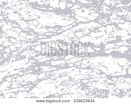 Abstract Background With Old Rock, Stone Texture. Black And White Grunge Textured Baclground. Vector