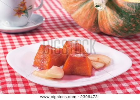 호박 디저트