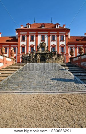 Chateau Troy, Prague, Europe - Front Side