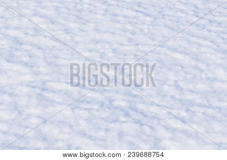 Snow Texture With Copy Space