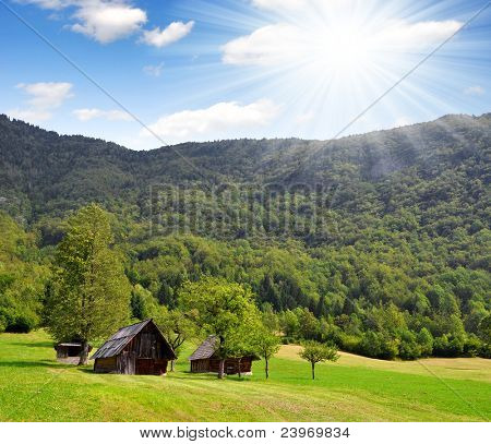 Tal Voje im Nationalpark Triglav - Julische Alpen, Slowenien