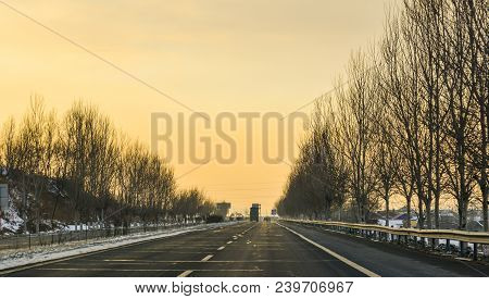 Highway In Harbin, China