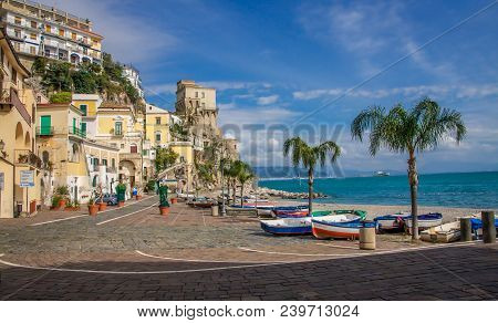 Stunning Coast, The Town Of Cetara, Amalfi Coast