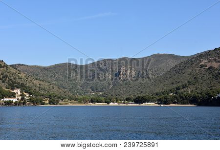 Landscape Of Cap De Creus In The Background Cala Montjoi, El Bulli, Costa Brava, Girona Province, Ca