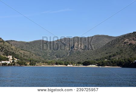 Landscape Of Cap De Creus In The Background Cala Montjoi, El Bulli, Costa Brava, Girona Province, Ca