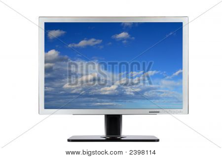 Computer Flat Wide Screen