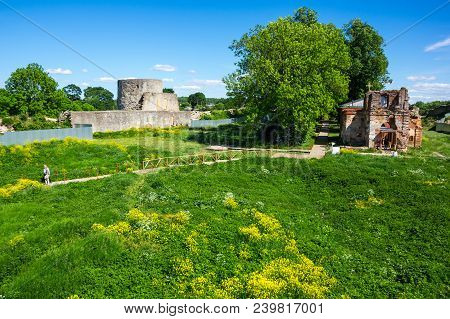 Ruins Of Koporye Fortress In Leningrad Region Near Saint-petersburg, Russia