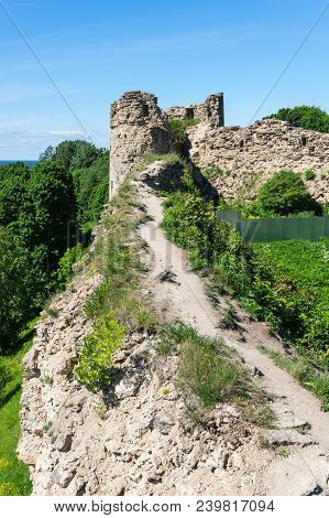 Ruins Of Koporye Fortress In Leningrad Region Near Saint-petersburg, Russia