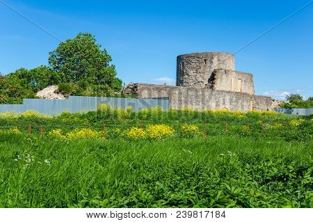 Ruins Of Koporye Fortress In Leningrad Region Near Saint-petersburg, Russia