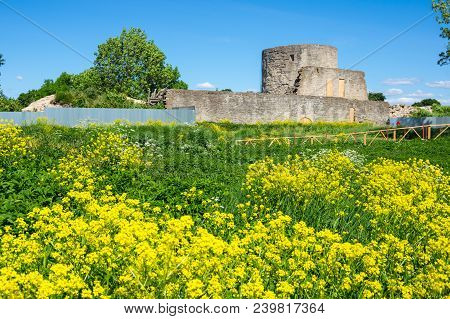 Ruins Of Koporye Fortress In Leningrad Region Near Saint-petersburg, Russia