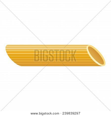 Penne Pasta Icon. Realistic Illustration Of Penne Pasta Vector Icon For Web Design Isolated On White