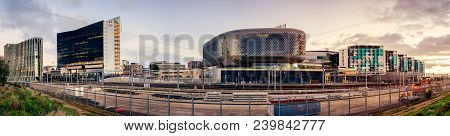 Adelaide, Australia - August 27, 2017: Sahmri, University Of Adelaide, Unisa And Newrah Precincts In