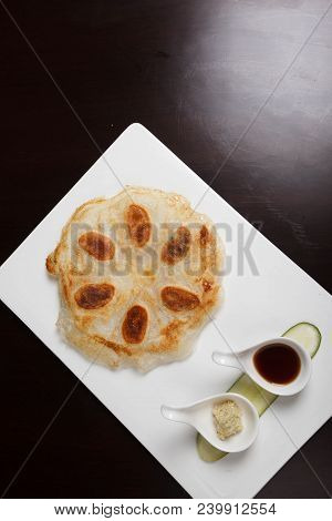 Gyoza Hot Food Vegetabl Asian Meal Closeup