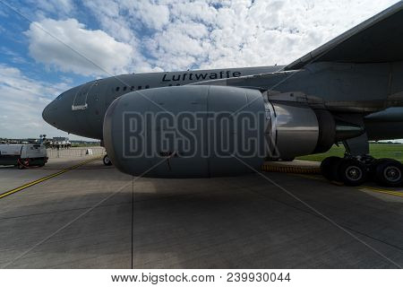 Berlin, Germany - April 25, 2018: Strategic Tanker/transport Airbus A310-900 Mrtt Medevac 