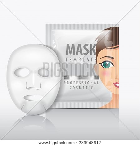 Download Facial Sheet Mask Vector Photo Free Trial Bigstock 3D SVG Files Ideas | SVG, Paper Crafts, SVG File