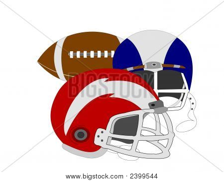 ฟุตบอลและหมวกกันน็อก