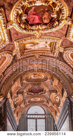 Interiors Of The Doge's Palace, Venice, Italy