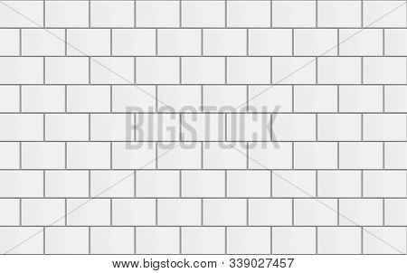Decoretion The White Block Wall Texture Background