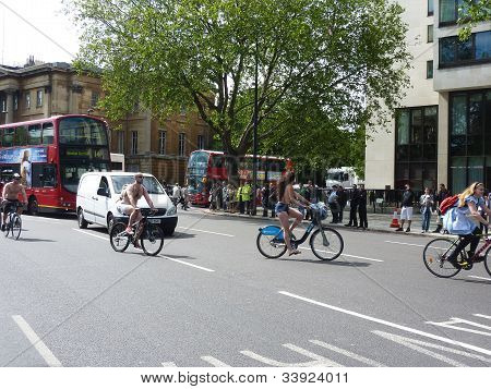 World Naked Bike Ride Images, Illustrations & Vectors (Free) - Bigstock