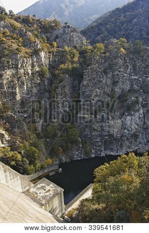 Amazing Autumn Ladscape Of Krichim Reservoir At Rhodopes Mountain, Plovdiv Region, Bulgaria