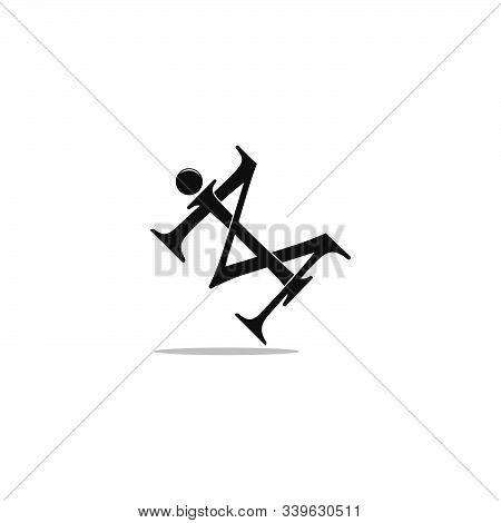 Letter Im Linked Overlapping Fashion Logo Vector