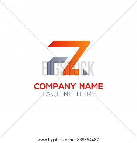 Initial Fz Letter Linked Logo. Creative Letter Fz Modern Business Logo Vector Template. Initial Fz L