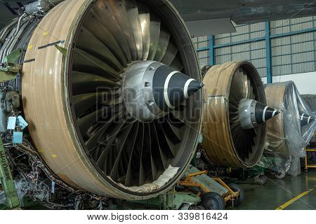 Gas Turbine Engine Is A Power Plant Of An Aircraft Industry.also Used In Oil And Gas Industrial Tech