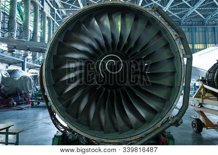 Gas Turbine Engine Is A Power Plant Of An Aircraft Industry.also Used In Oil And Gas Industrial Tech