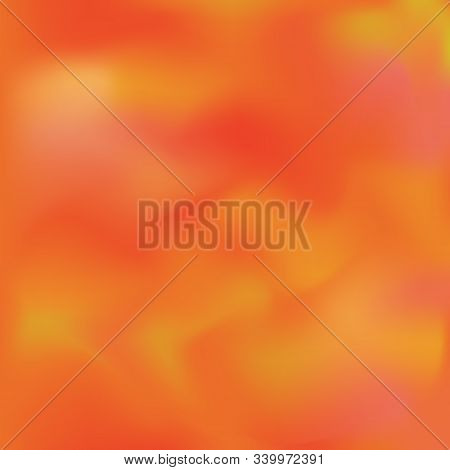 Orange Gradient Vector Background. Abstract Texture. Illustration.
