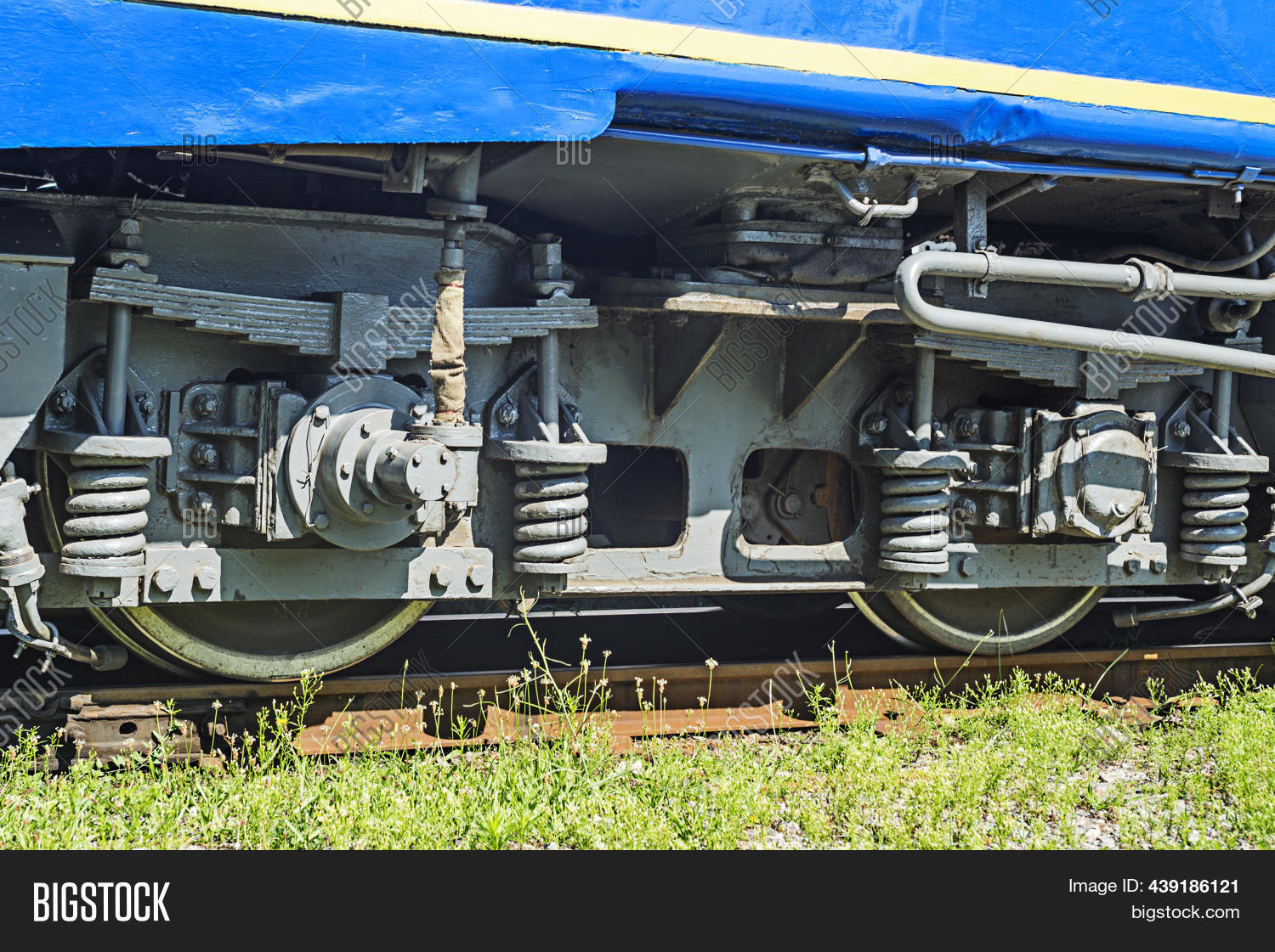 Train Wheels On Rail Image & Photo (Free Trial) Bigstock