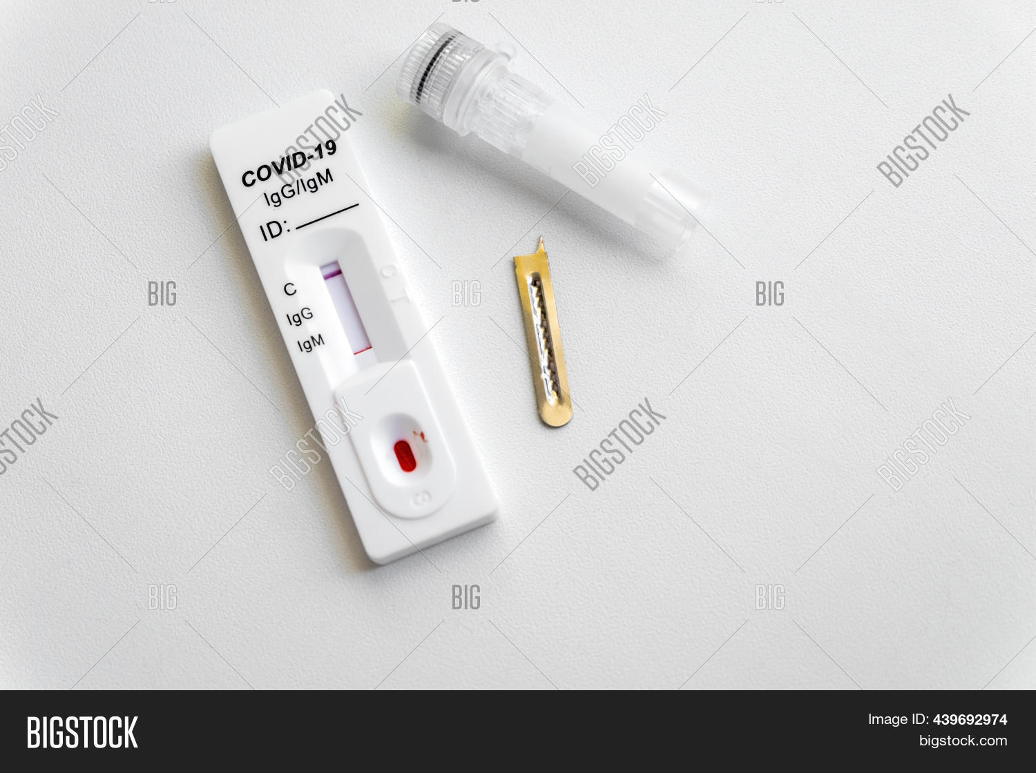 Quick Blood Test Shows Image & Photo (Free Trial) Bigstock