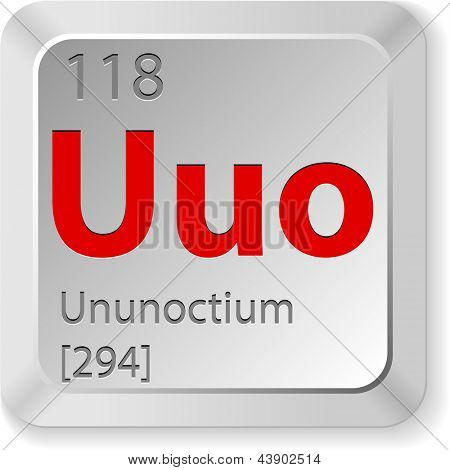 keyboard button ununoctium