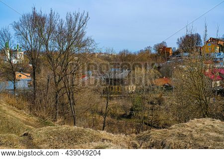 old russian town Serpuchov in spring